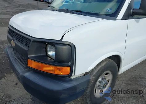 2012 Chevrolet Express 2500 Work Van из США, поврежденный, VIN 1GCWGFCA1C1184778